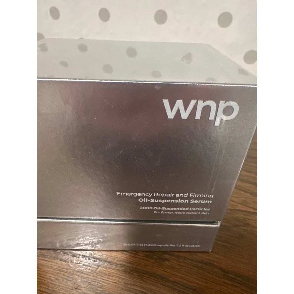 WNP Emergency Repair and Firming Oil-Suspension Serum 30 Capsules 1.2oz New